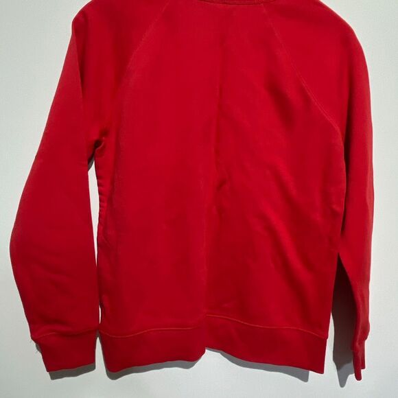 Old Navy Women's Red ‘All For Love’ Crewneck Pullover Sweatshirt Size XS NWT - Picture 9 of 10
